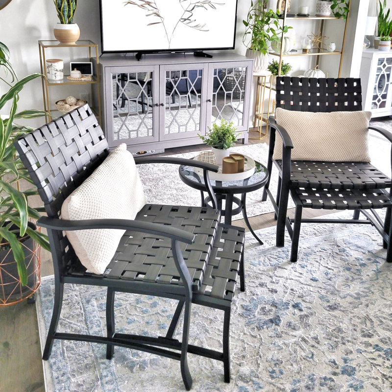 Charlton Home® 5 Piece Seating Group & Reviews Wayfair